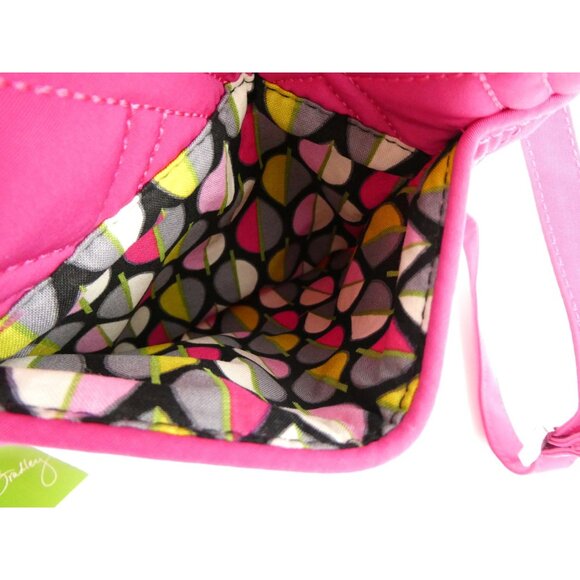 Vera Bradley Fuchsia Petite Double Zip Hipster NWT - Picture 9 of 10